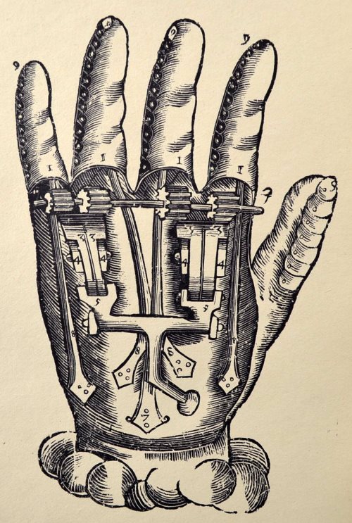 Ambroise Paré: Mechanical Hand (16th century)