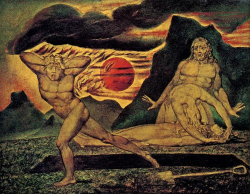 William Blake: "Cain flees" (1825)