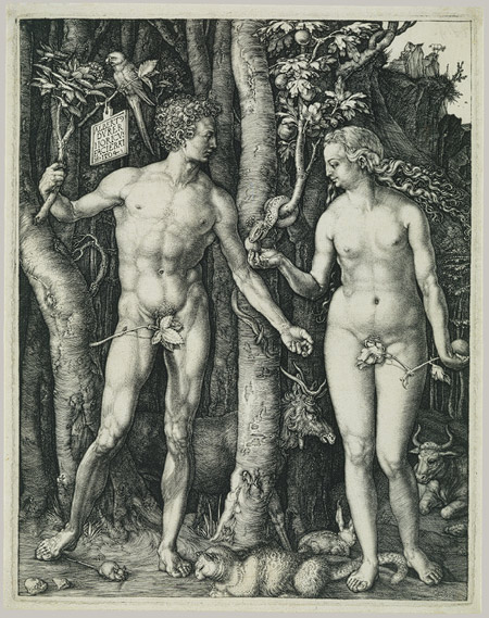 Albrecht Dürer: "Adam and Eve" (1504)