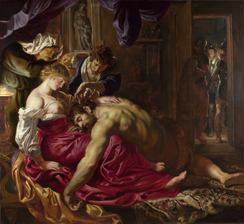 Peter Paul Rubens: "Samson and Delilah" (1609-1610)